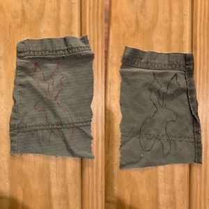 Heartmade Freehand Reindeer Patch